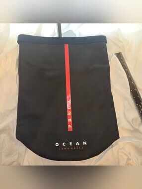 Prada Neoprene Cover with Red Center Stripe